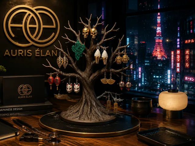 Tree Earrings Holder