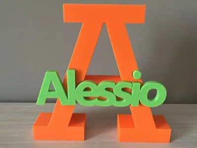 letter with name