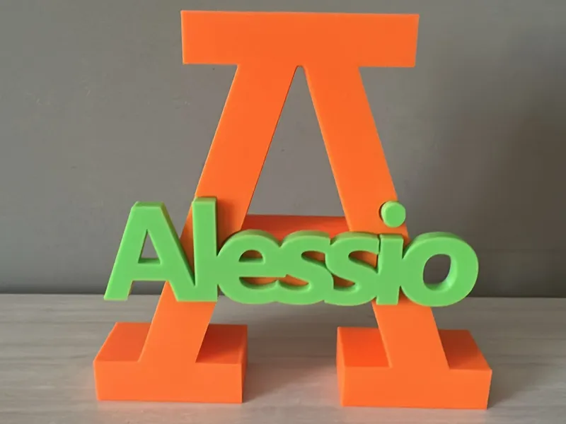 lettera con nome
