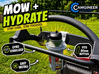 Toro Mower Cup Holder Upgrade