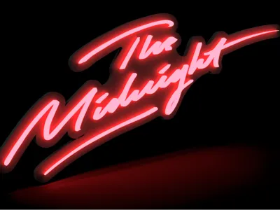 The Midnight music artist logo V2 