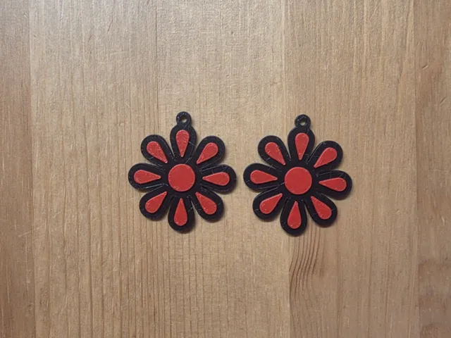 flower earrings