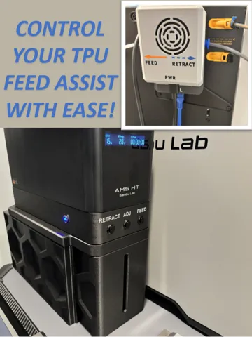 Accesorio para impresora 3D: EASY TO USE TPU Feed Assist Mtg Kit w/Remote Ctrls — vista de referencia 2