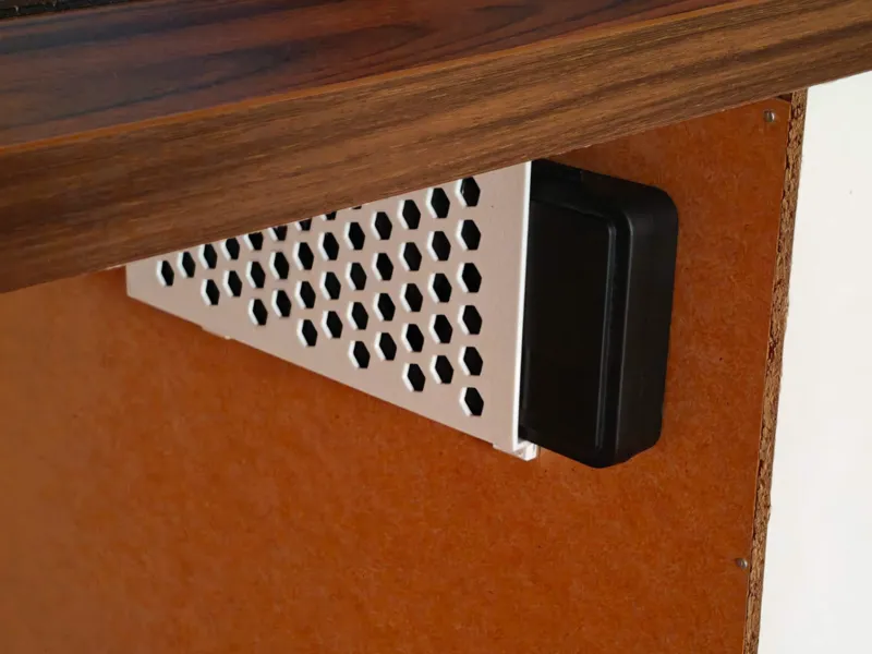 Caliper holder - for wall or under the desk