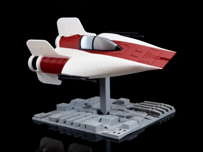 A-Wing - Star Wars (No Supports, No AMS)