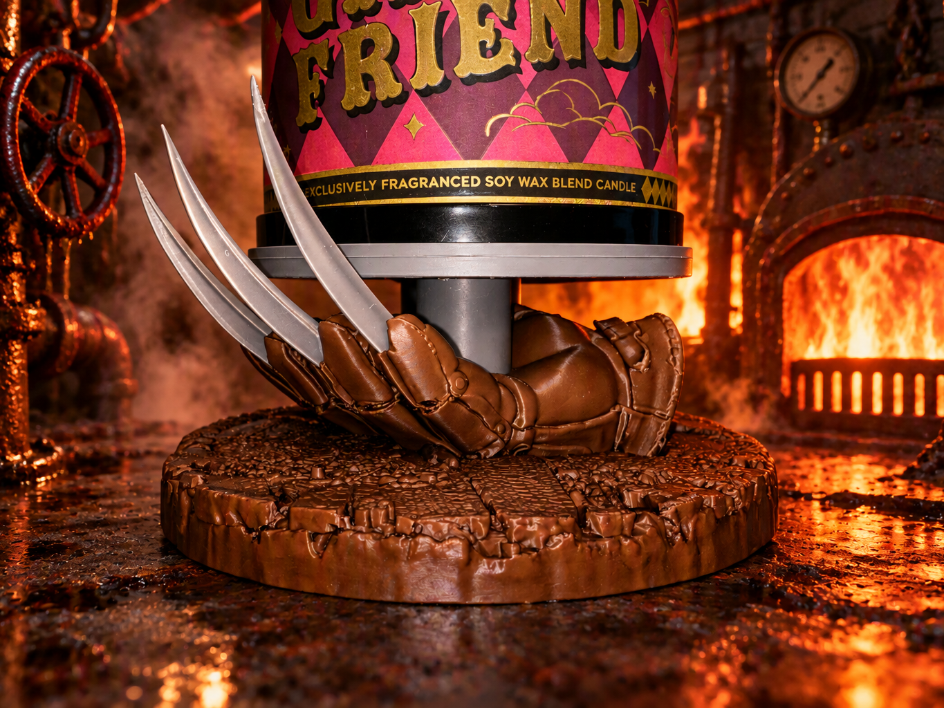 Freddy Krueger Candle Holder - 1