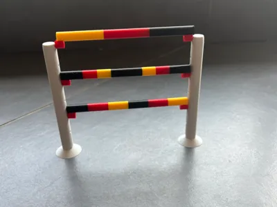 Schleich Obstacle Bars – German Flag