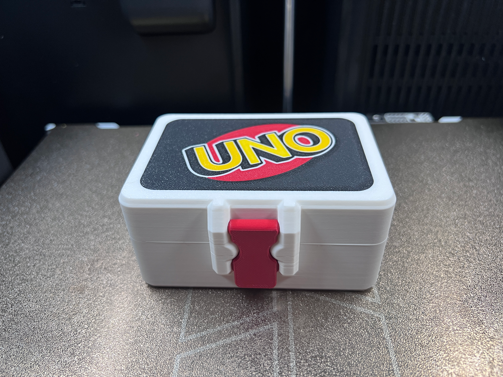 Uno Card Box - Snaplock - 1
