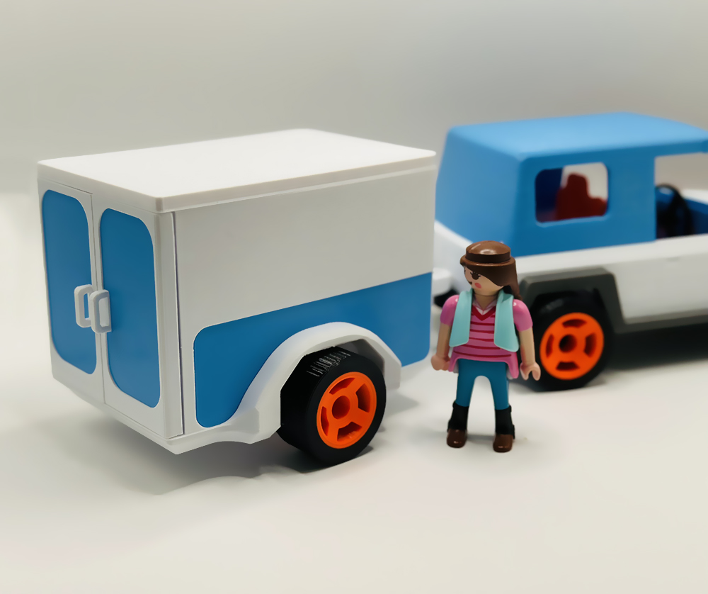 Miniatura 1 do modelo 3D Trailer Expansion Pack
