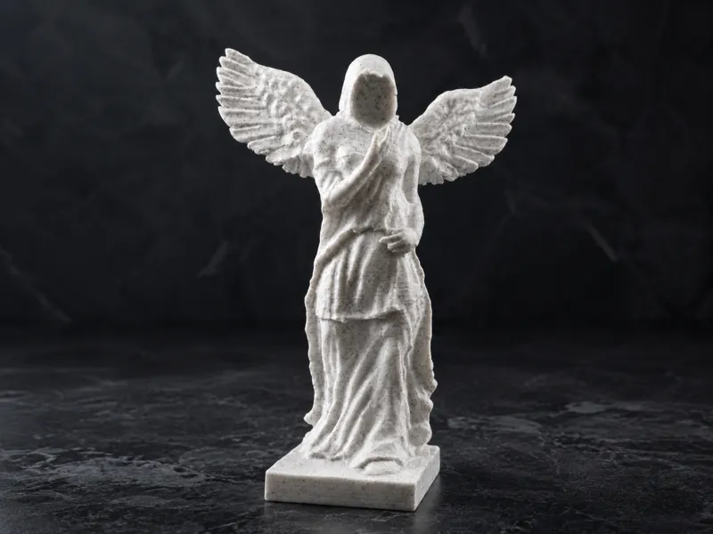 Gothic Death Angel Statue Faceless Reaper Dark