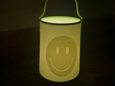Smiley Lamp Table Lamp