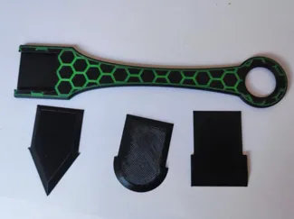 3D Model Finishing Spatula
