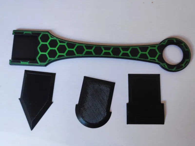 3D Model Finishing Spatula