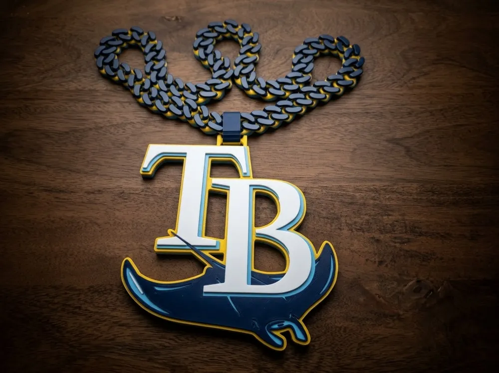Tampa Bay Rays Hype Chain - Free 3D Print Model - MakerWorld