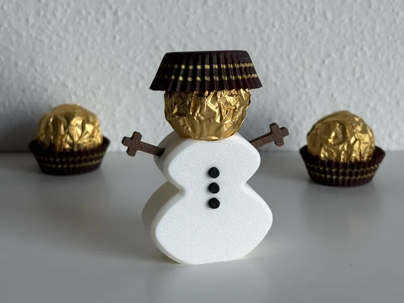 Schneemann Ferrero Rocher