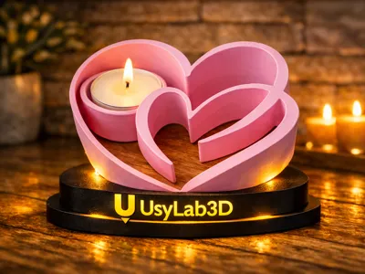 Heart Light – Heart-shaped Candle Holder