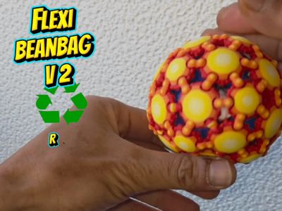 Flexi Beanbag V2 – Recycled Modular Juggling Ball