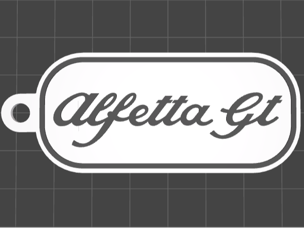 Portachiavi Alfetta Gt