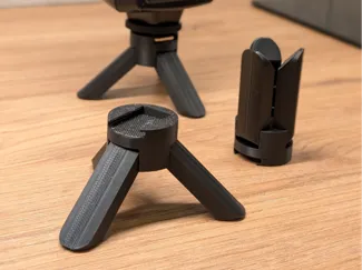 Foldable Cold Shoe Stand for LED & Camera Gear