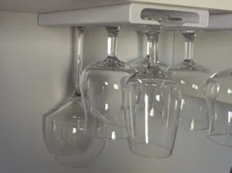 Wine glass rack