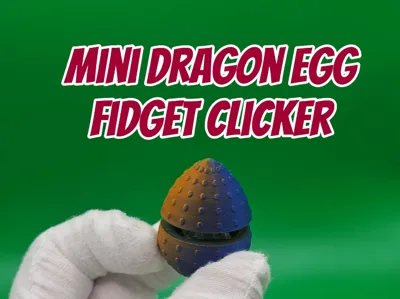 Mini Dragon Egg Fidget Clicker