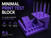 Bloc de calibration pour imprimante 3D — photo 1