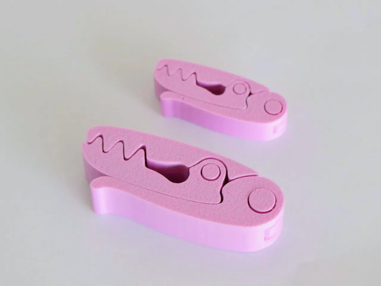 Bag Clip With Lock - Print In Place view 3