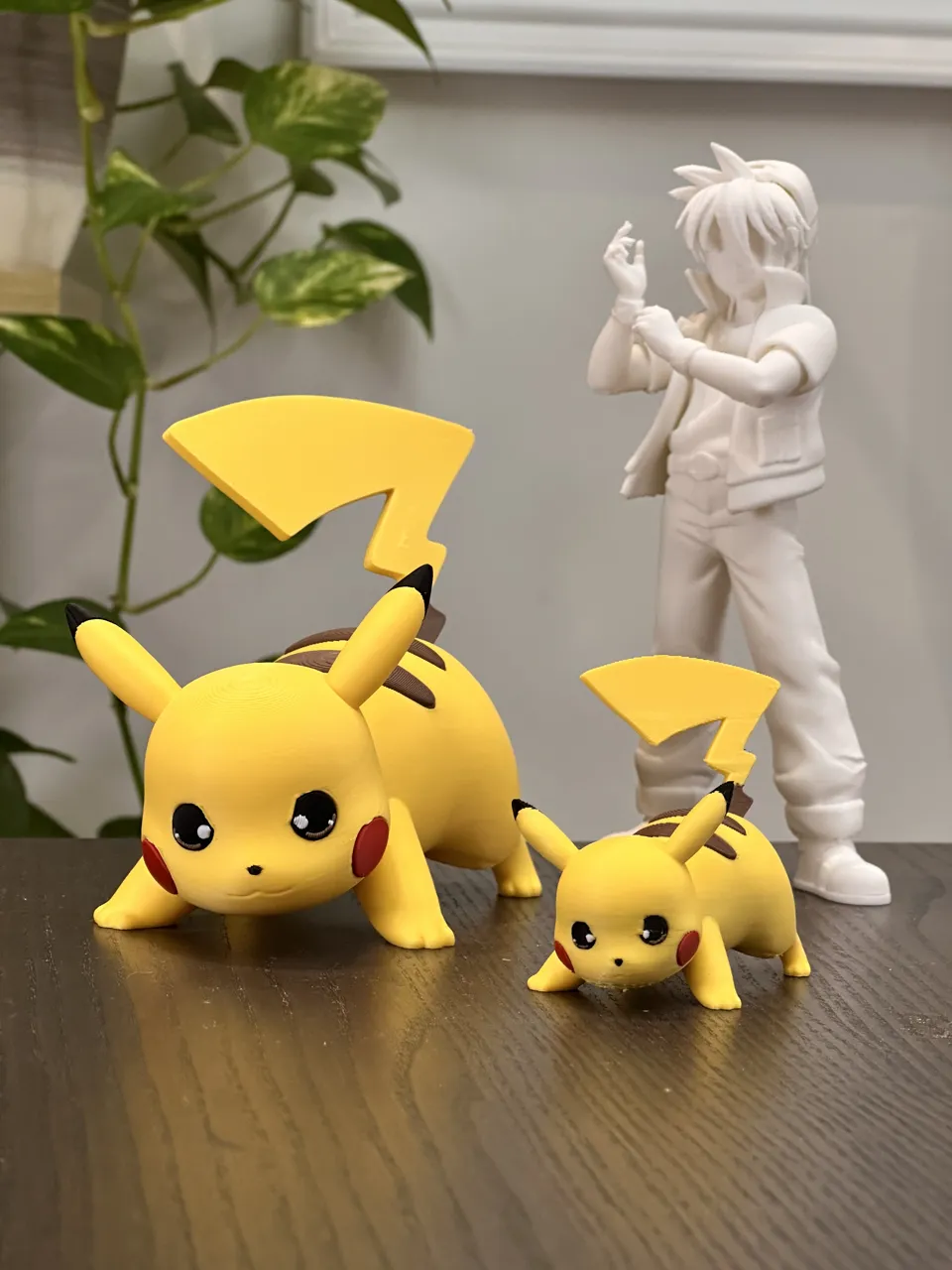Pikachu Multiparts 110mm/60mm tall view 2