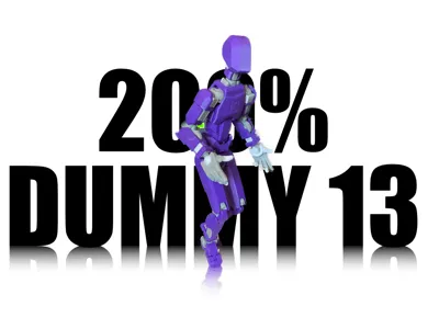 Dummy 13 200% size