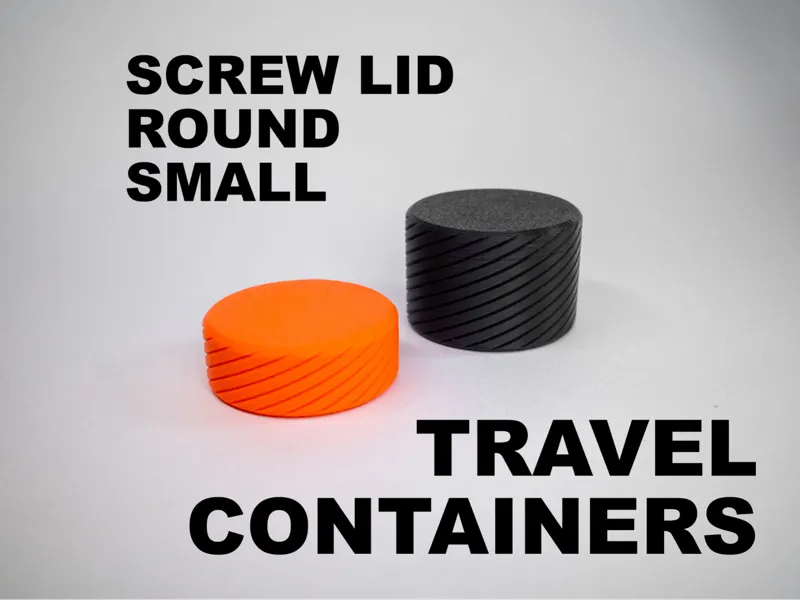Travel containers for cosmetics - Lotion Cream box