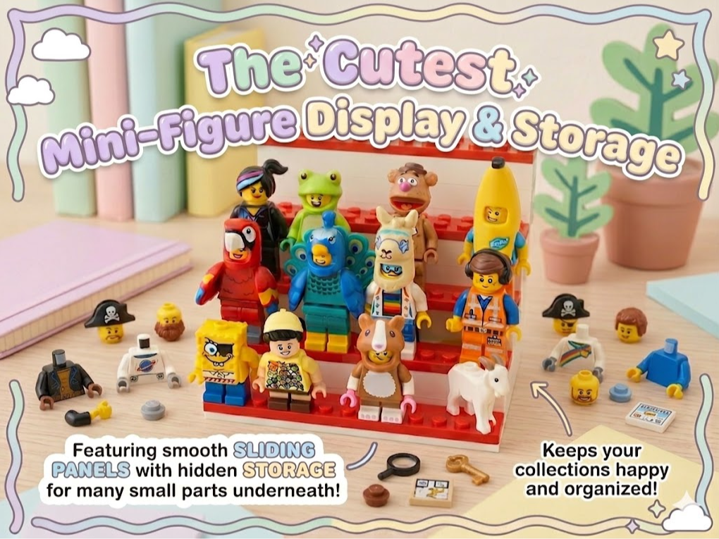 The Mini - Mini Figure Display & Storage