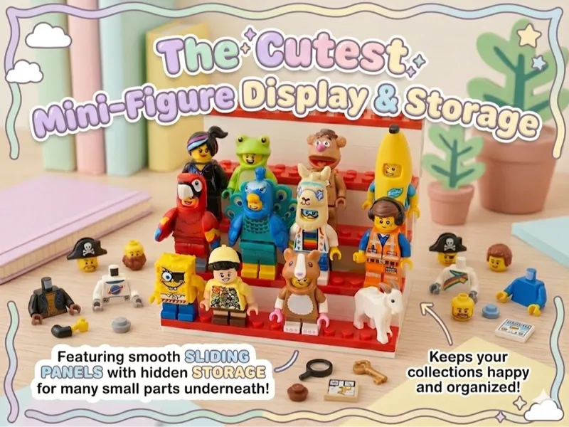 The Mini - Mini Figure Display & Storage