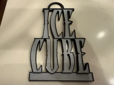 Ice Cube OVERSIZED Medallion and Chain