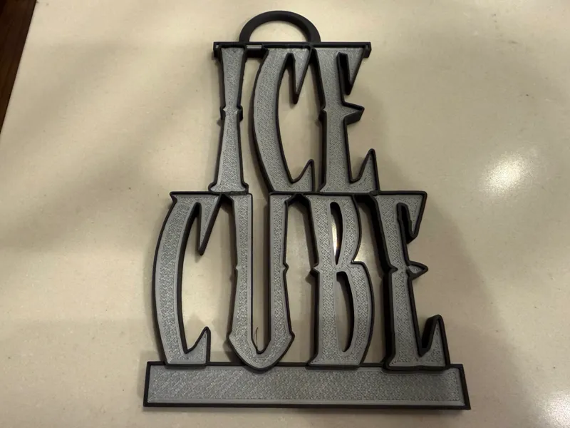 Ice Cube OVERSIZED Medallion and Chain