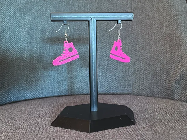 Converse Inspired All Star Earrings - Quick Print