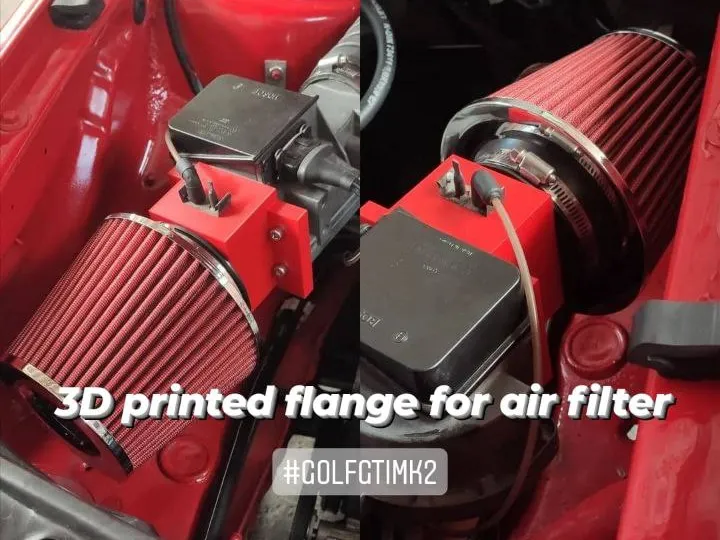 Flangia per filtro aria golf mk2