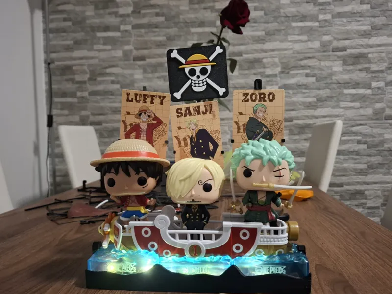 one piece espositore sorprese kinder 