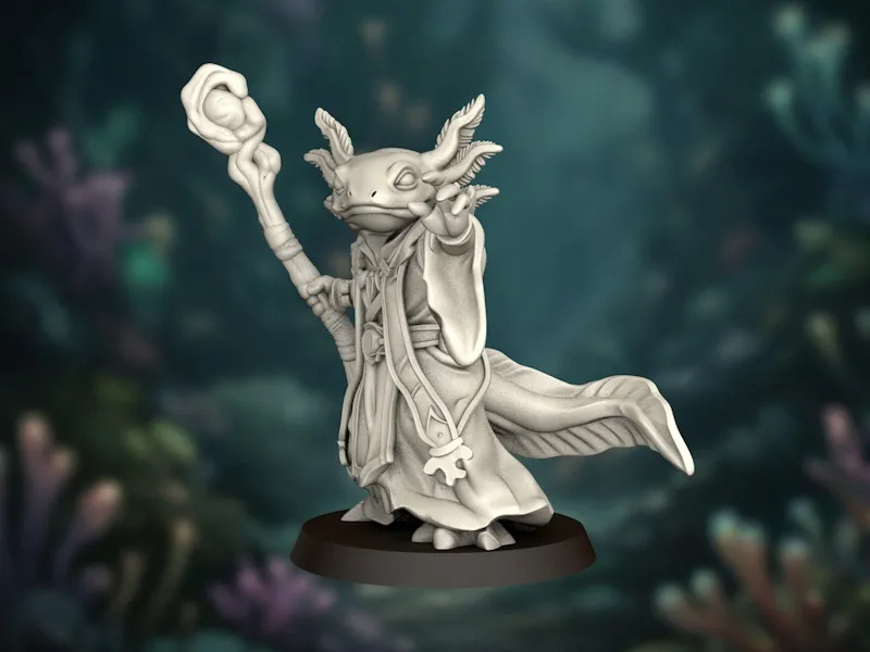 Axolotl Army - Wizard