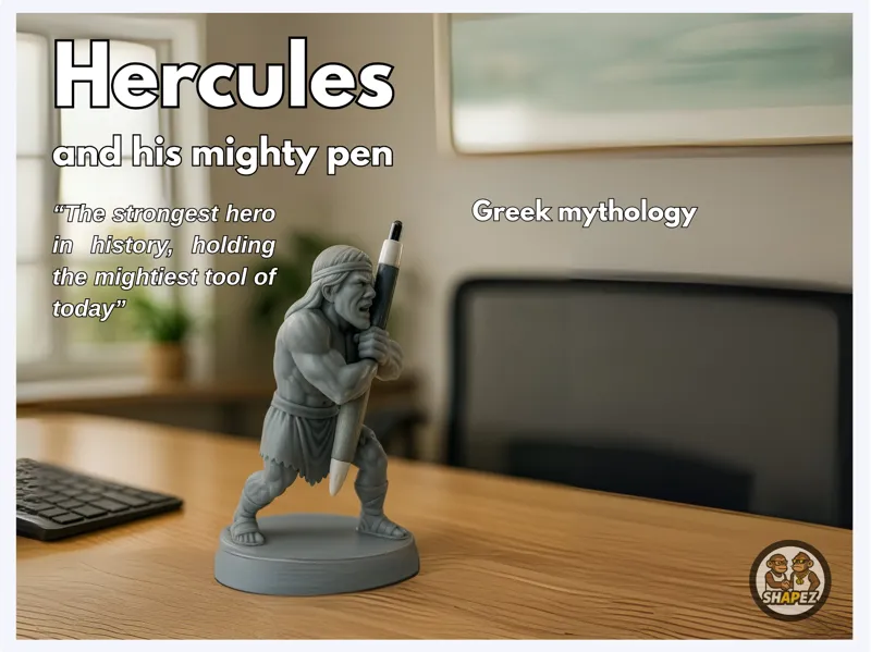 Hercules – and his mighty pen
