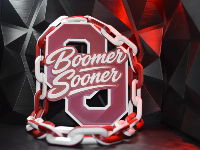 OU Boomer Sooner Oklahoma university hype chain