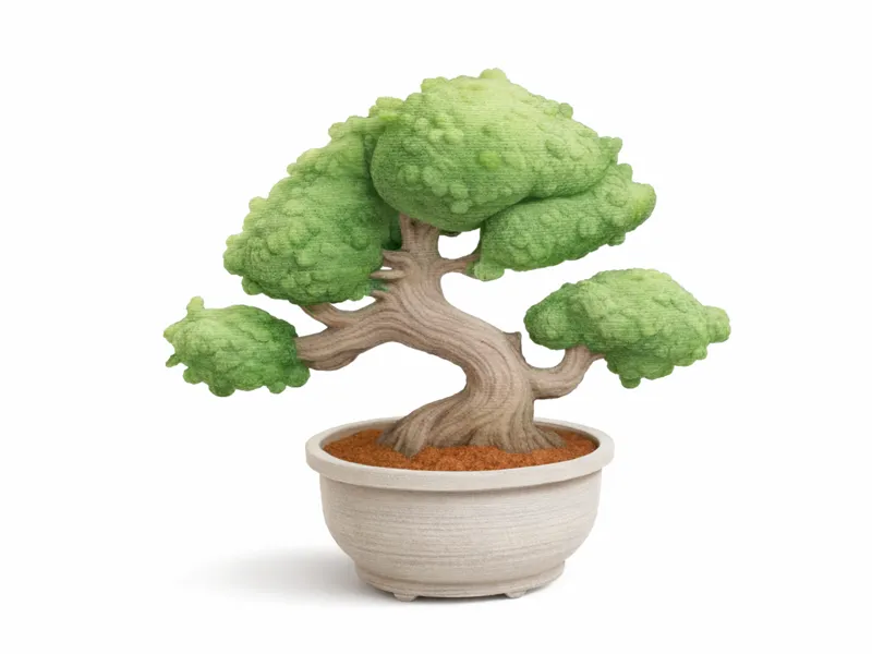 Minimalist Bonsai Tree