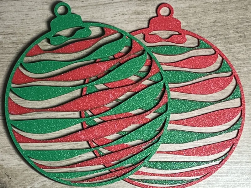 Christmas ornement multicolor