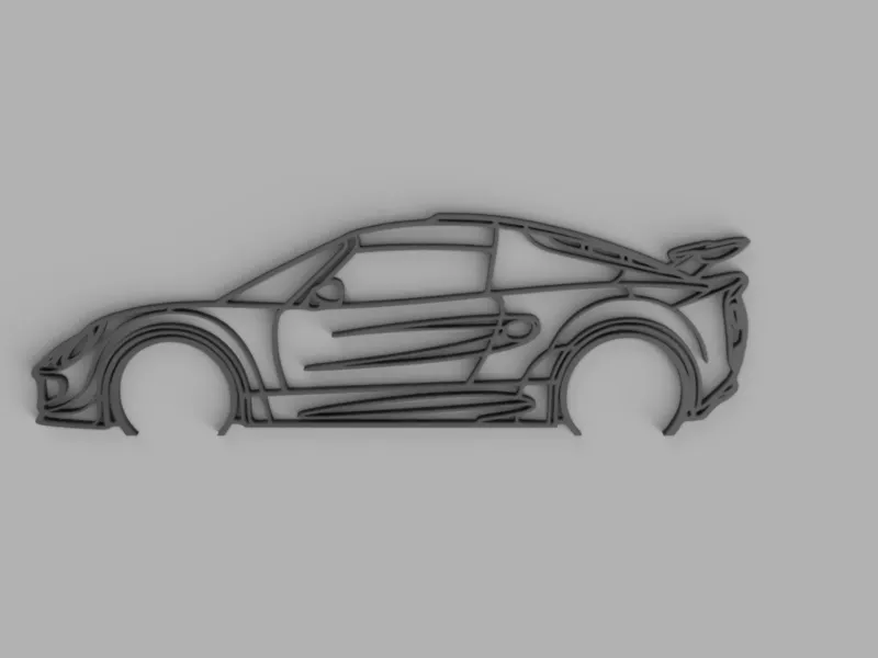 Lotus Exige S1 - sagoma