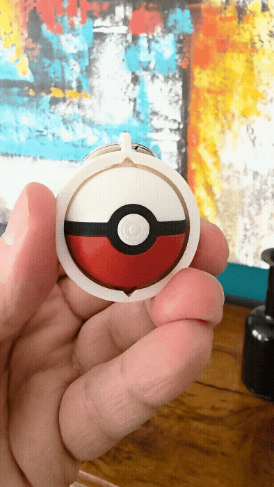 Pokéball Spinner Schlüsselanhänger 