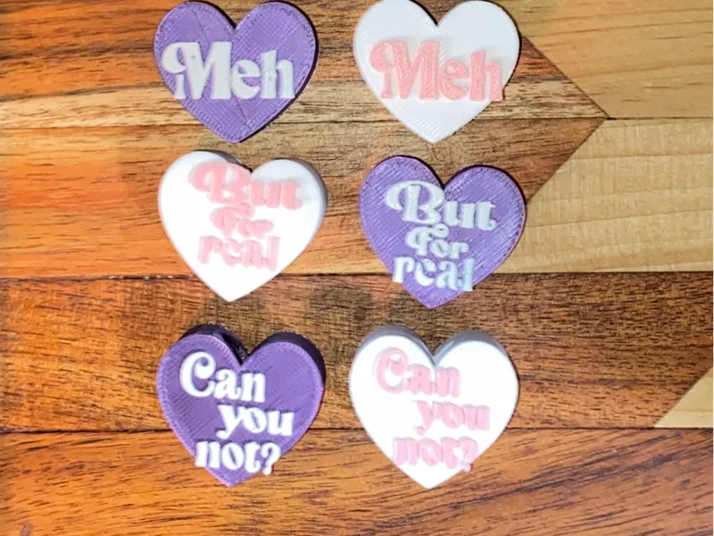 10mm Anti-Valentines Day Straw Buddies