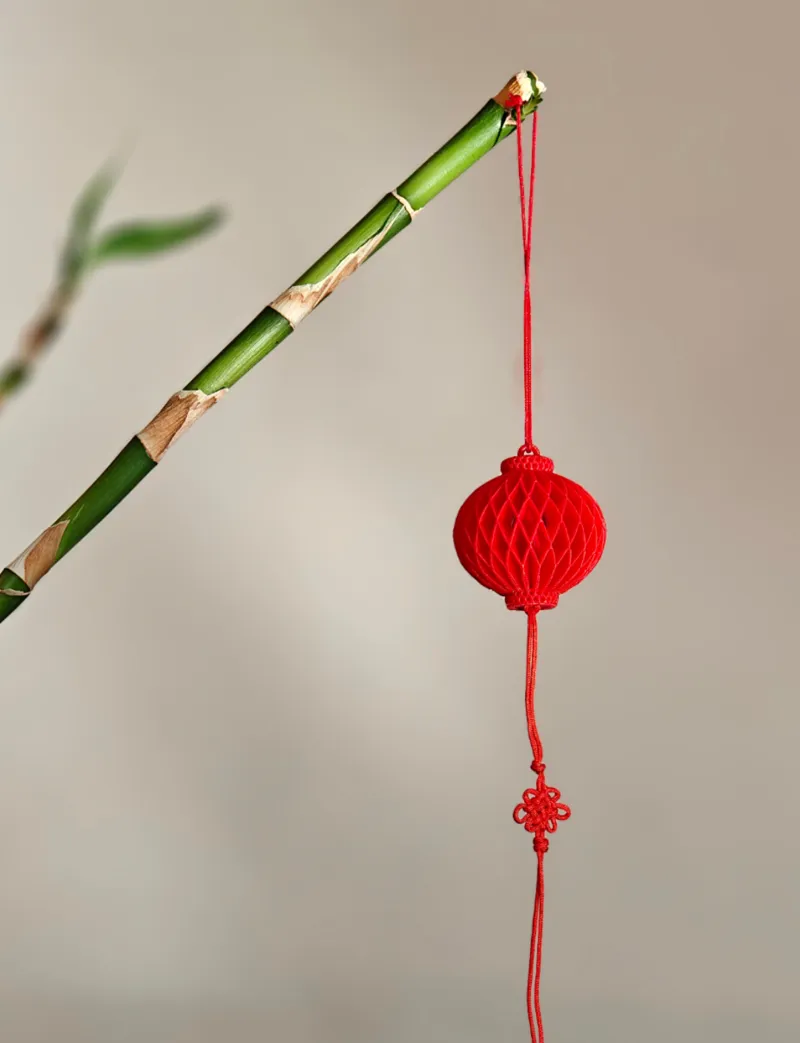 迎春灯笼指尖陀螺挂饰