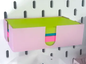 Skådis holder for long post-it sticky notes