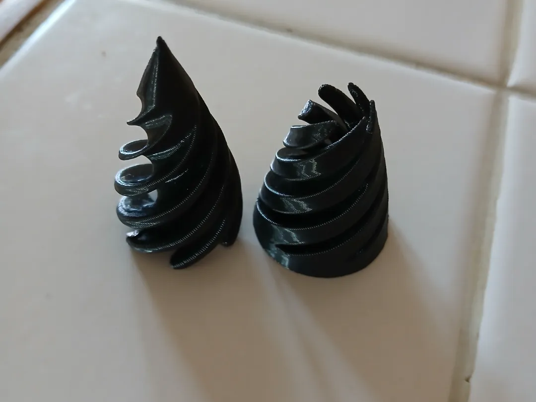 Cône en spirale (version améliorée)