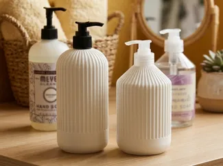 Japandi Soap Dispenser Bottle Sleeves