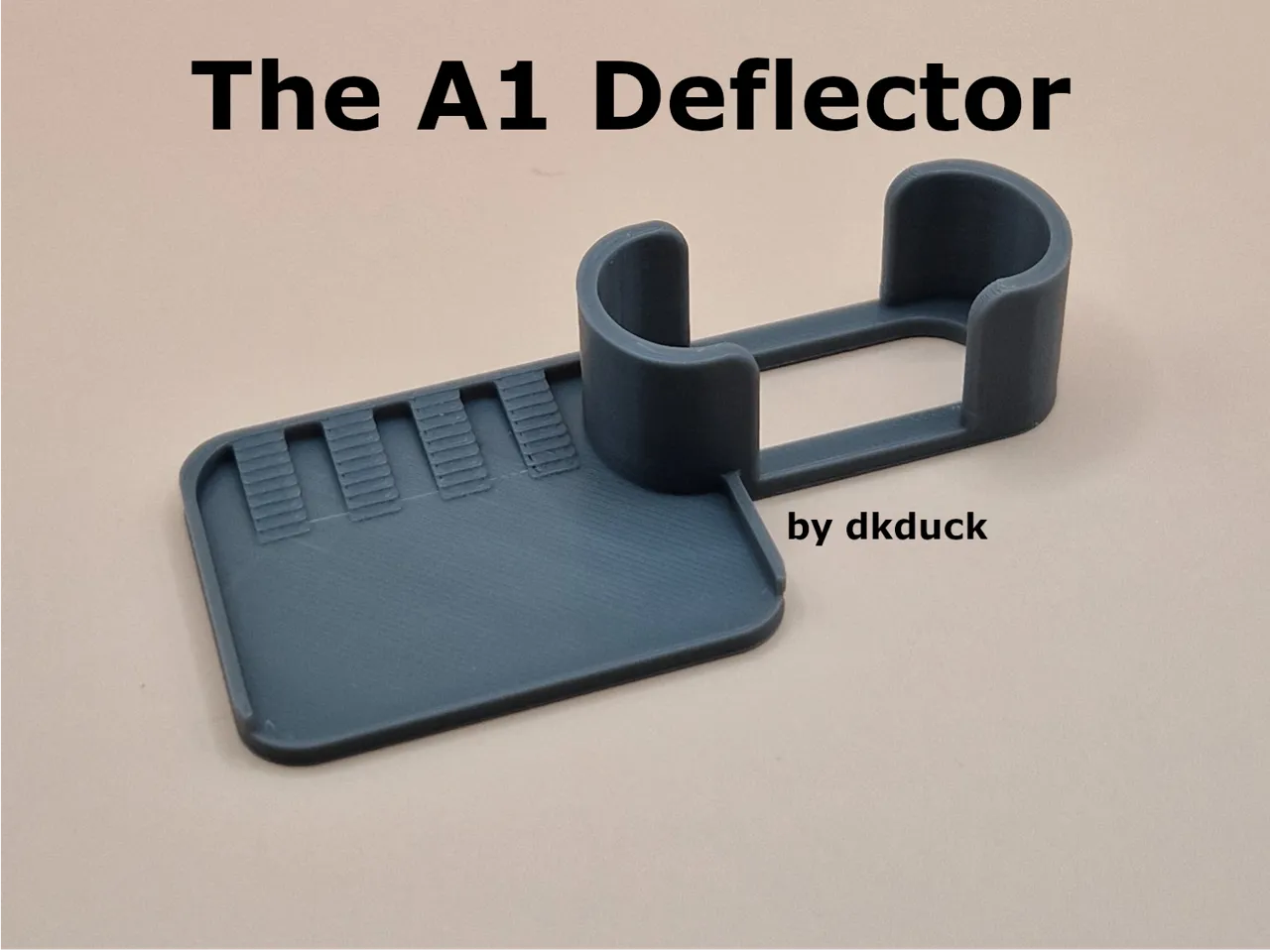 The A1 & Mini Poop Deflector view 2
